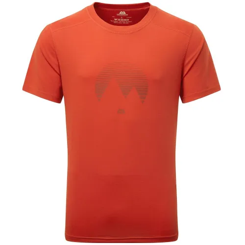 Mountain Equipment Headpoint Mountain T-Shirt: Pumpkin: S