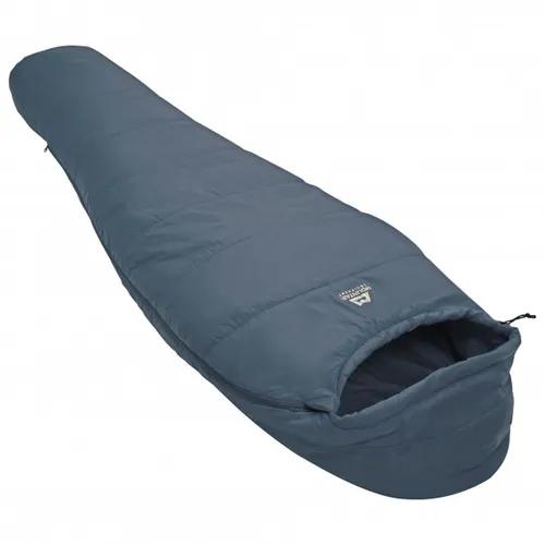 Mountain Equipment - Lunar I - Synthetic sleeping bag size Regular - Body Size: 185 cm, blue/grey