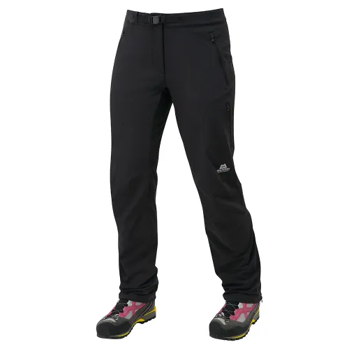 Mountain Equipment Womens Chamois Soft Shell Trousers (Black)