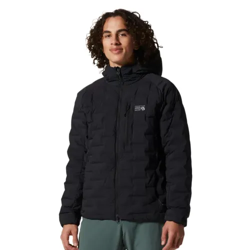 Mountain Hardwear Stretchdown Hoody Jacket: Black: M