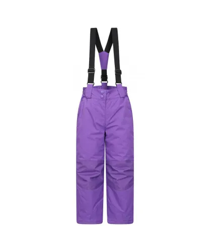Mountain Warehouse Childrens Unisex Childrens/Kids Honey Ski Trousers (Purple)