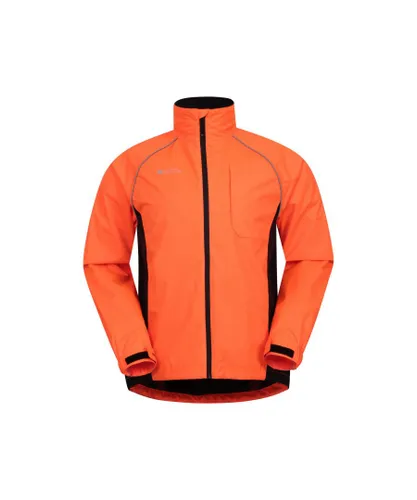 Mountain Warehouse Mens Adrenaline II Waterproof Jacket (Orange)