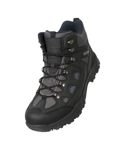 Mountain Warehouse Mens Adventurer Waterproof Hiking Boots (Black)