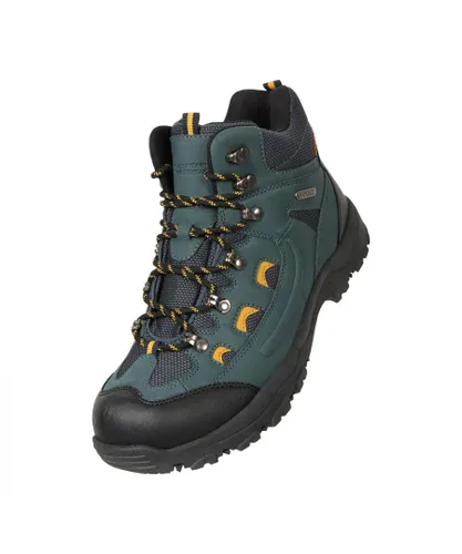 Mountain Warehouse Mens Adventurer Waterproof Hiking Boots (Blue)