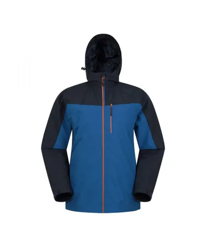 Mountain Warehouse Mens Brisk Extreme Waterproof Jacket (Blue)