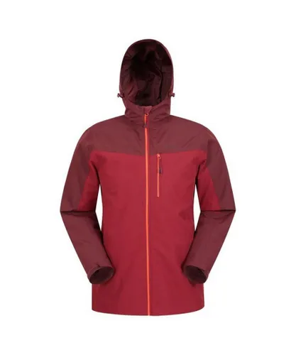 Mountain Warehouse Mens Brisk Extreme Waterproof Jacket (Red)
