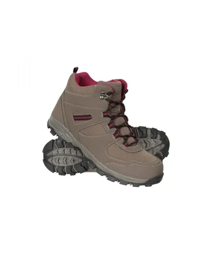 Mountain Warehouse Mens Mcleod Wide Walking Boots (Light Brown)