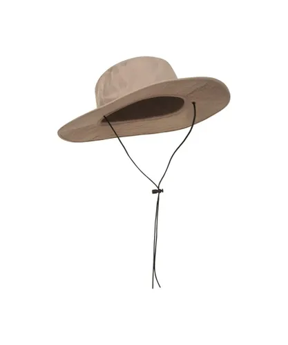 Mountain Warehouse Mens Mosquito Repellent Hat (Beige) Cotton - One