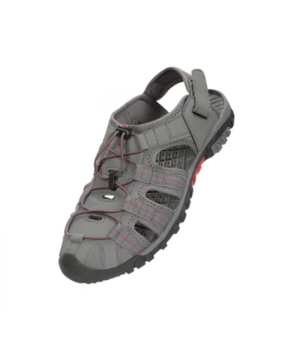 Mountain Warehouse Mens Trek Sandals (Grey)