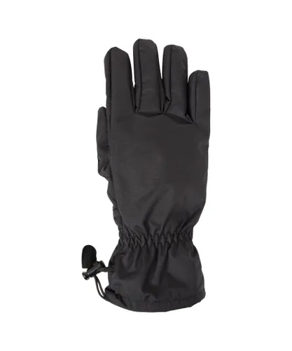 Mountain Warehouse Mens Waterproof Ripstop Gloves (Black)
