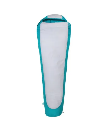 Mountain Warehouse Unisex Adult Microlite 950 Left Zip Midseason Mummy Sleeping Bag (Grey) - One Size