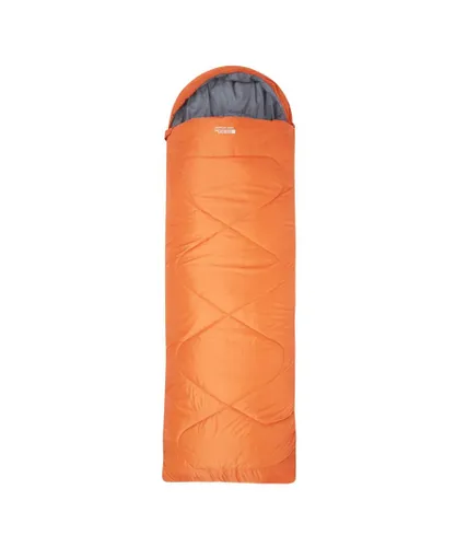 Mountain Warehouse Unisex Adult Summit 250 Left Zip Square Winter Sleeping Bag (Orange) - One Size