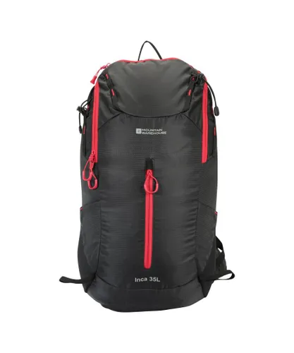 Mountain Warehouse Unisex Inca Extreme 35L Backpack (Black) - One Size