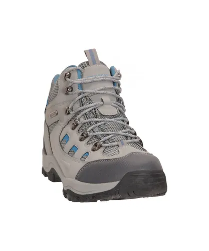 Mountain Warehouse Womens/Ladies Adventurer Waterproof Walking Boots (Light Grey)