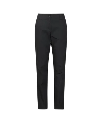 Mountain Warehouse Womens/Ladies Coastal Stretch Regular Trousers (Black)