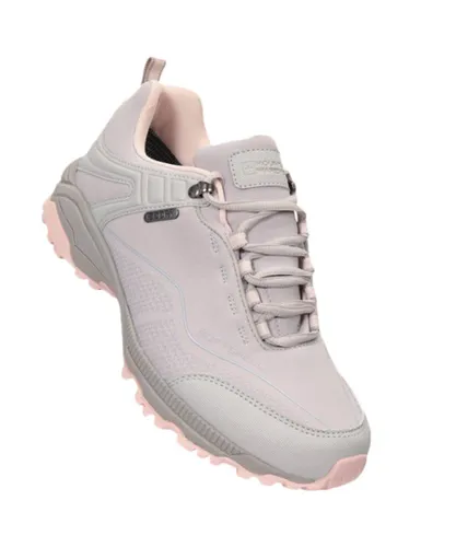 Mountain Warehouse Womens/Ladies Collie Waterproof Walking Shoes (Beige)