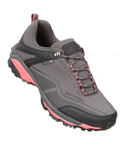 Mountain Warehouse Womens/Ladies Collie Waterproof Walking Shoes (Grey)