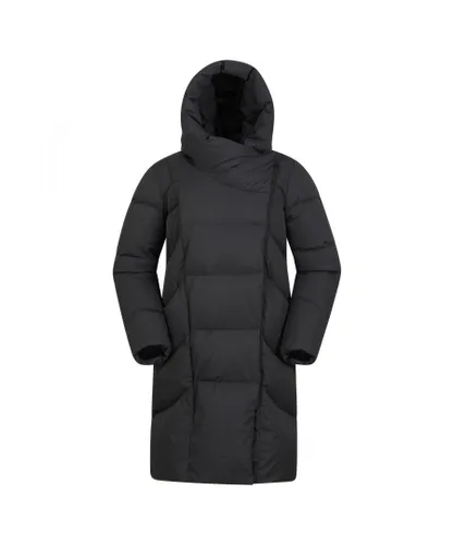 Mountain Warehouse Womens/Ladies Cosy Extreme II Wrap Down Jacket (Black)