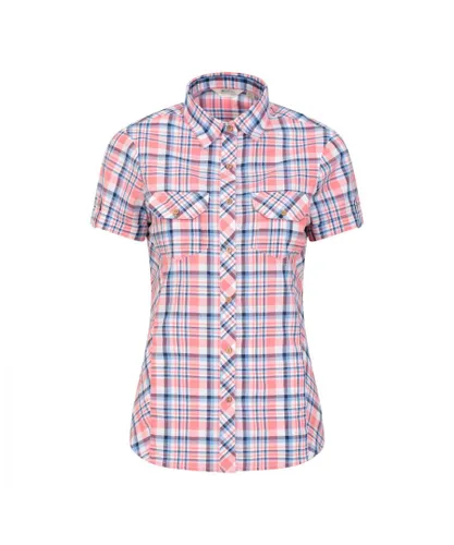 Mountain Warehouse Womens/Ladies Cotton Holiday Shirt (Pink)