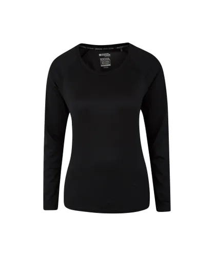 Mountain Warehouse Womens/Ladies Endurance Long-Sleeved Top (Black)