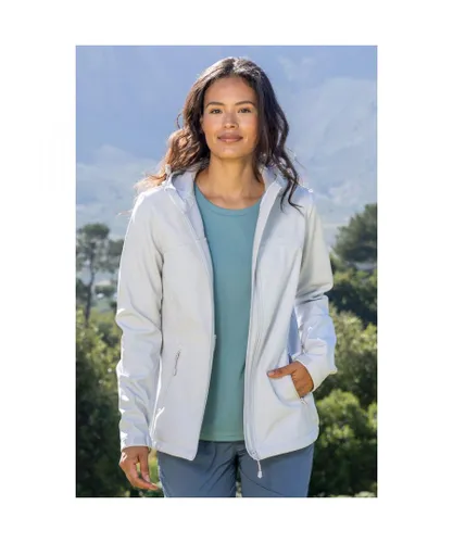 Mountain Warehouse Womens/Ladies Exodus Breathable Soft Shell Jacket (Grey)