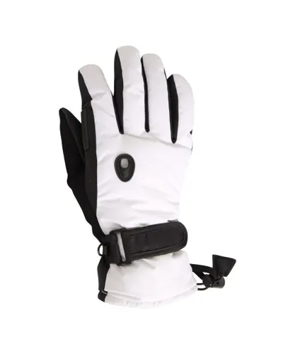 Mountain Warehouse Womens/Ladies Extreme Waterproof Ski Gloves (White) - Size Small