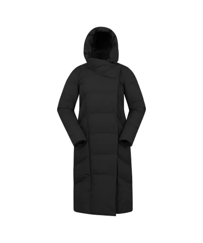 Mountain Warehouse Womens/Ladies Extreme Wrap Down Jacket (Black)