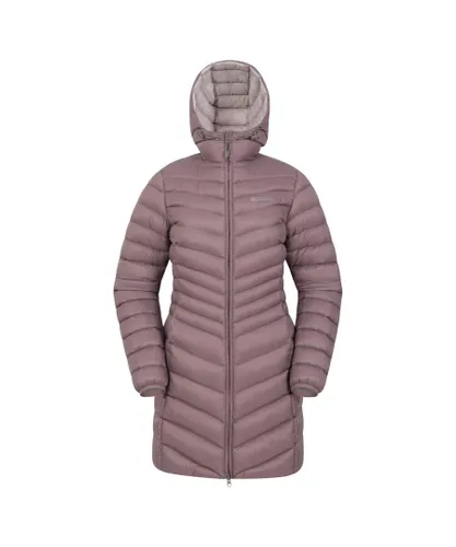 Mountain Warehouse Womens/Ladies Florence Long Padded Jacket (Rose)