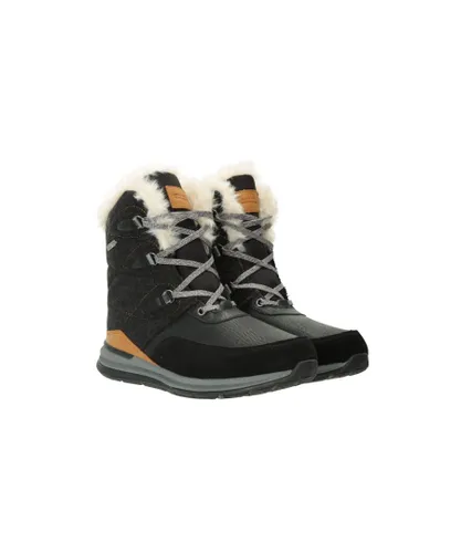 Mountain Warehouse Womens/Ladies Ice Crystal Waterproof Snow Boots (Brown)