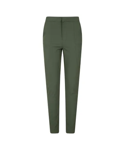 Mountain Warehouse Womens/Ladies Kesugi Stretch Slim Trousers (Green)