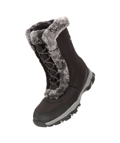 Mountain Warehouse Womens/Ladies Ohio Snow Boots (Black)