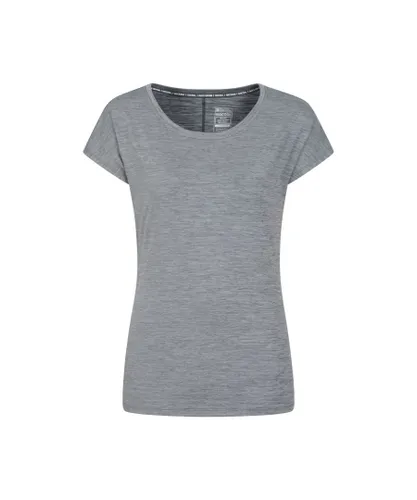 Mountain Warehouse Womens/Ladies Panna II UV Protection Loose T-Shirt (Grey)