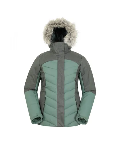Mountain Warehouse Womens/Ladies Pyrenees II Padded Ski Jacket (Black)