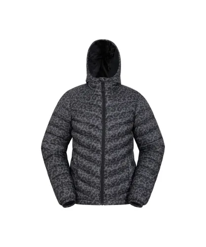 Mountain Warehouse Womens/Ladies Seasons Printed Padded Jacket (Grey)