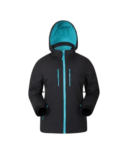 Mountain Warehouse Womens/Ladies Slopestyle Extreme Slim Ski Jacket (Carbon) - Dark Grey