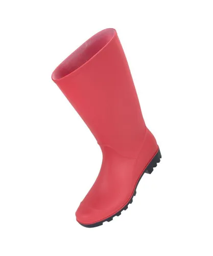 Mountain Warehouse Womens/Ladies Splash Wellington Boots (Red)
