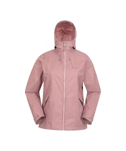 Mountain Warehouse Womens/Ladies Swerve Packaway Waterproof Jacket (Purple)
