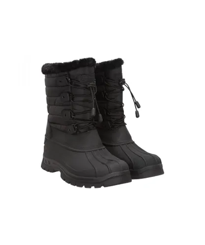 Mountain Warehouse Womens/Ladies Whistler Adaptive Snow Boots (Black)