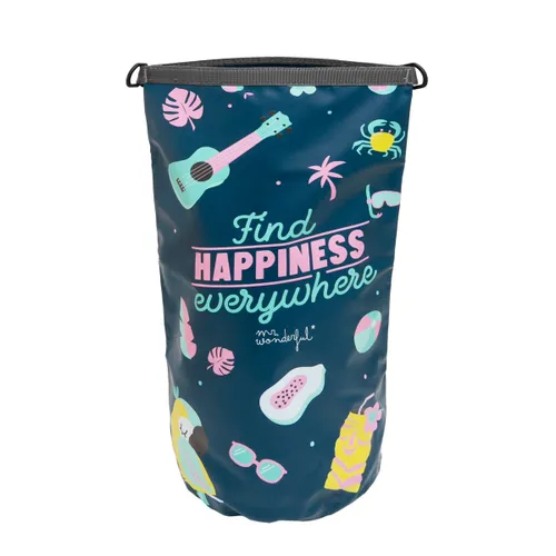 Mr. Wonderful Unisex's Waterproof Bag-Find Happiness