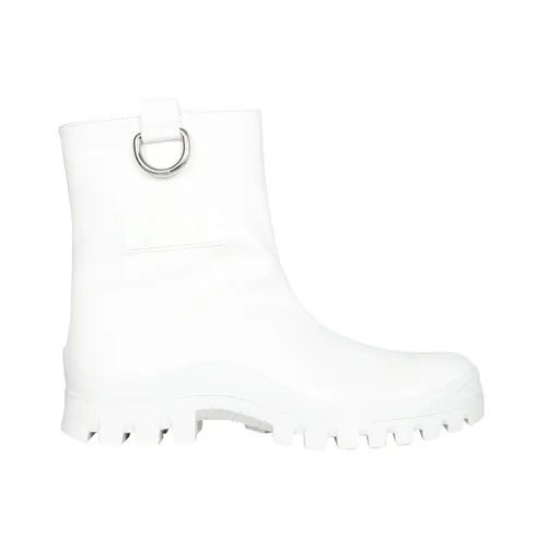 Msgm , Rain Boots ,White female, Sizes: