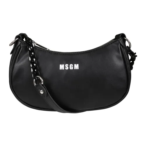 Msgm , S4Msjgba054 110 Casual Bags ,Black unisex, Sizes: ONE SIZE
