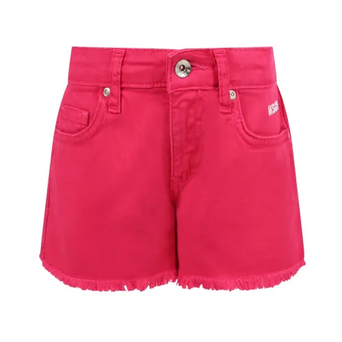 Msgm , Shorts ,Pink female, Sizes: