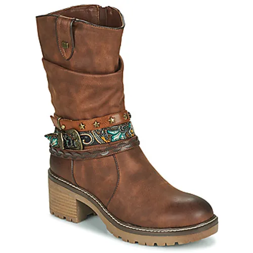 MTNG  50003-C52072  women's Low Ankle Boots in Brown