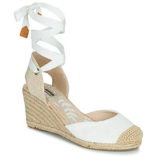 MTNG  51122  women's Espadrilles / Casual Shoes in White