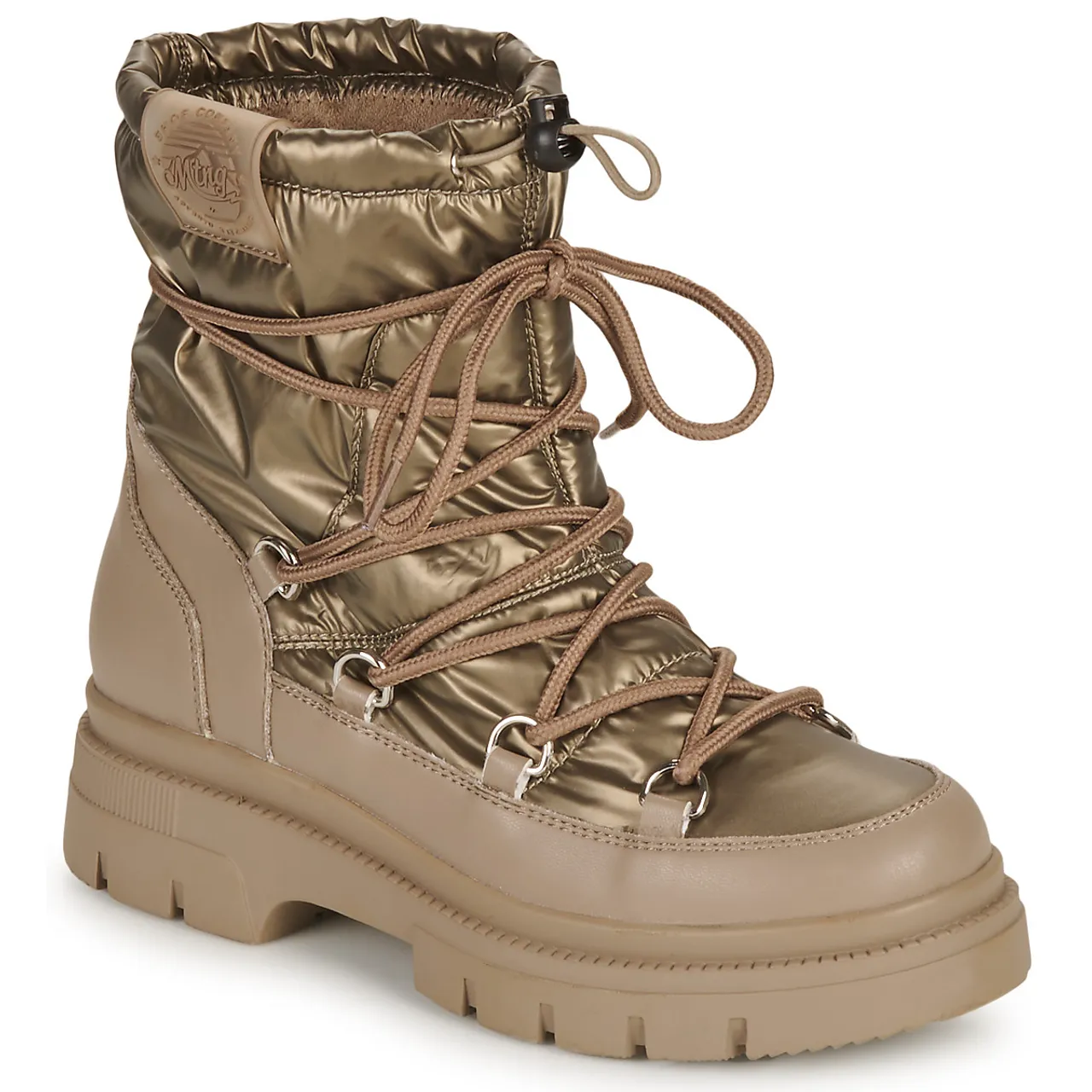 MTNG  52482  women's Snow boots in Brown