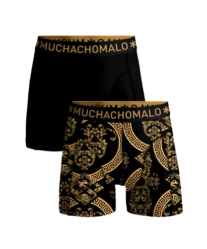 Muchachomalo Mens - 2-pack Boxershorts Men - Multicolour Cotton