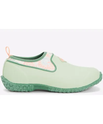 MUCK BOOTS Muckster II Low All Purpose Lightweight Shoe Womens - Green Rubber