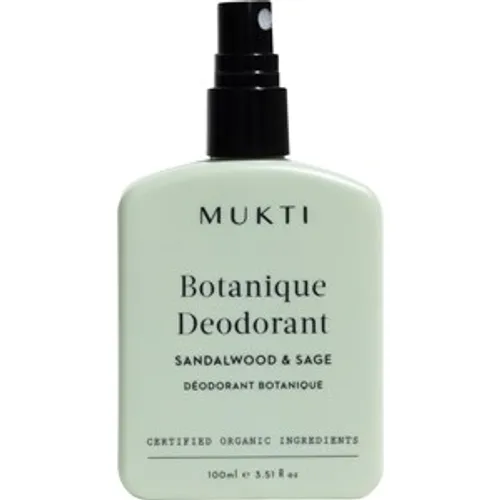 Mukti Organics Botanique Deodorant Unisex 100 ml