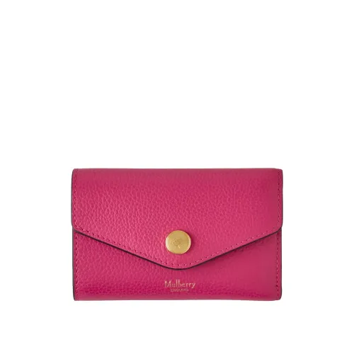 Mulberry , Folded Multi-Card Wallet, Pink ,Pink female, Sizes: ONE SIZE