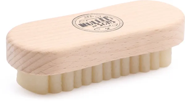 Muller and Sons Crepe Brush Suede Brown